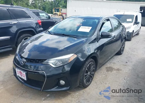 2016 Toyota Corolla S Premium from USA, damaged, VIN 2T1BURHE2GC737363